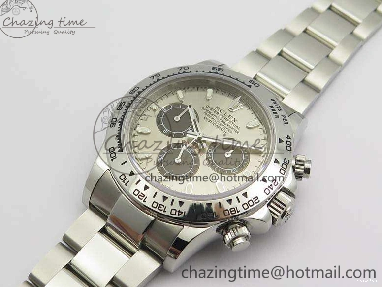 Edition 116519LN Dial A4130 Daytona SS Best Bracelet On SS JH Gray Bezel 0121